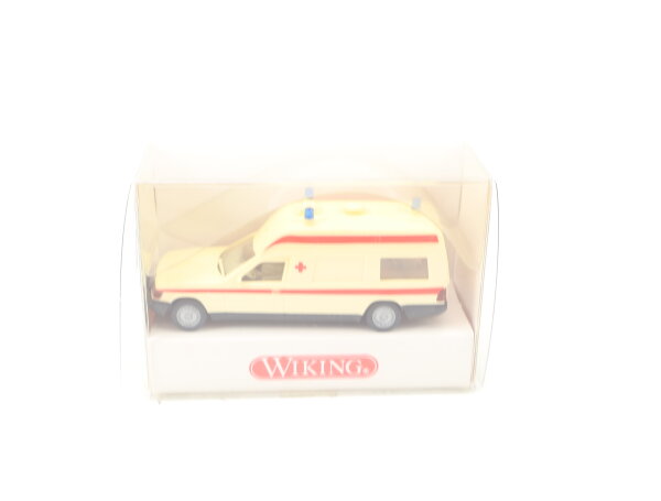 Wiking H0 0700120 Modellauto PKW Mercedes-Benz Binz Krankenwagen 1:87 OVP