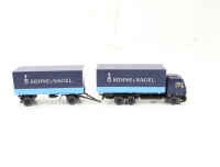 Wiking H0 571 30 Modellauto LKW Pritsche Lastzug "Kühne & Nagel" 1:87