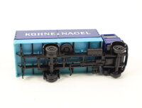 Herpa H0 814294 Modellbau Mercedes LP 813 Kühne & Nagel Pritsche mit Plane