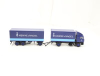 Herpa H0  Modellauto DAF 3300 Turbo Koffer Sattelzug "Kühne & Nagel" 1:87