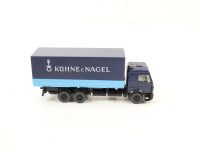 Wiking H0 571 30 Modellauto LKW Pritsche Lastzug "Kühne & Nagel" Wechselbrücke