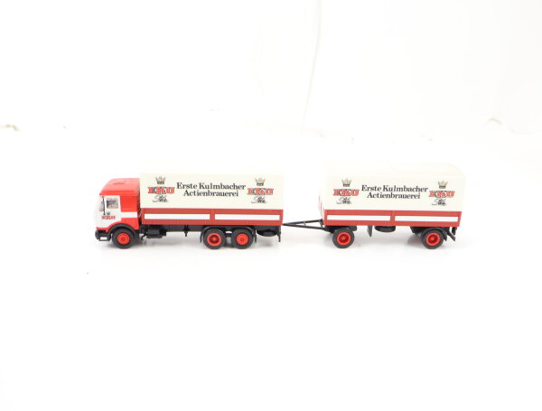 Herpa H0 857221 Modellauto Sattelzug MB Mercedes-Benz (MB) "EKU PILS"