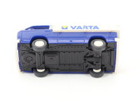 Roco H0 1412 Modellauto PKW Volkswagen VW Typ 2 Pritsche Varta blau Bus
