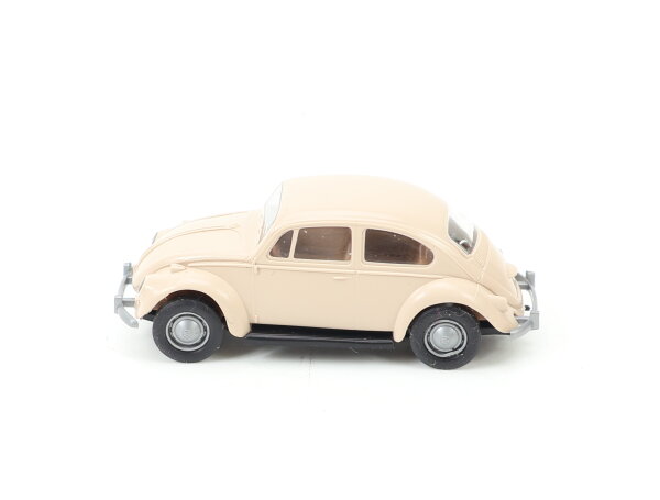 Brekina H0 Modellauto VW Käfer Beetle beige / Cremefarben1:87