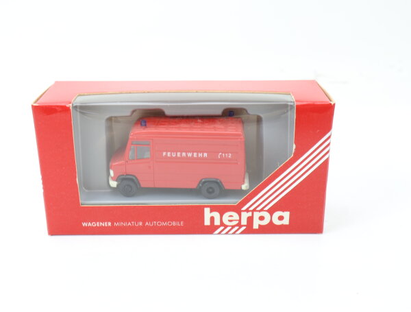 Herpa H0 041423Modellfahrzeug PKW Mercedes Benz Vario MB "Feuerwehr " OVP