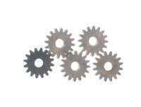 E1641 Fleischmann H0 N Ersatzteil 5x Zahnrad Z=16 ca...