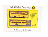 Brekina H0 Modellauto Set Deutsche Post AG Serie 2...