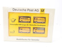 Brekina H0 Serie 3 Modellauto-Set 4-tlg. VW Transporter...