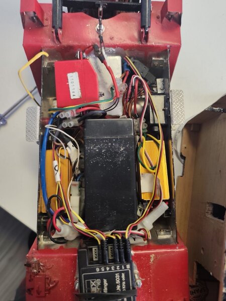 Eigenbau Modellbau Großer RC Gabelstapler ca. 50cm  Unikat / Ungeprüft