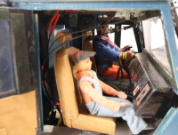 Eigenbau Modellbau Großes RC THW Kettenfahrzeug  ca. 50cm  Unikat / Ungeprüft