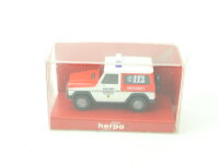 Herpa H0 182263 Modellauto PKW MB G-Klasse Feuerwehr...