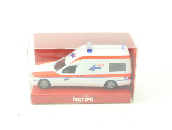 Herpa H0 043984 Modellfahrzeug PKW MB Binz E200T Krankenwagen MKT 1:87 OVP