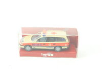 Herpa H0 043434 Modellauto PKW Opel Omega DRK...