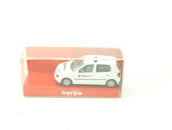 Herpa H0 185332 PKW VW Polo Malteser Hilfsdienst  1:87 OVP