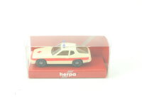 Herpa H0 Modellauto PKW Porsche 924 Notarzt Rotes Kreuz...
