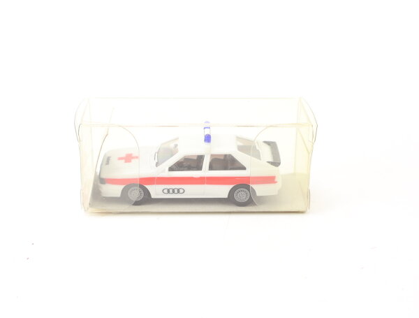 Herpa H0 4059 Modellauto Audi Quttro DRK Notarztwagen weiß 1:87 OVP
