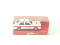 Herpa H0 4059 Modellauto Audi Quttro DRK Notarztwagen...