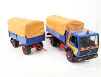 Modellauto RC LKW Wedico Mercedes NG Anhängezug mit...