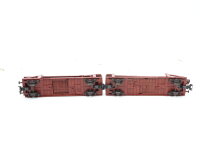 Märklin H0 4712 Güterwagen Doppel-Autotransportwagen unbeladen 6 671-6 DB / NEM