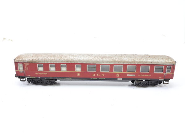 Märklin H0 4024 Personenwagen Speisewagen DB001001 36201 DSG / Blech
