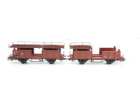Märklin H0  Güterwagen Doppel-Autotransporter Braun 633 236 DB