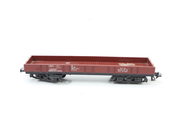 Märklin H0 4473 offener Güterwagen Niederbordwagen 398 0 247-4 Rlmms braun DB