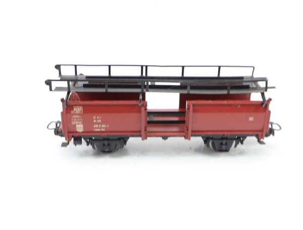 Märklin H0 4612 Güterwagen Autotransportwagen unbeladen 433 2 001-7 braun DB
