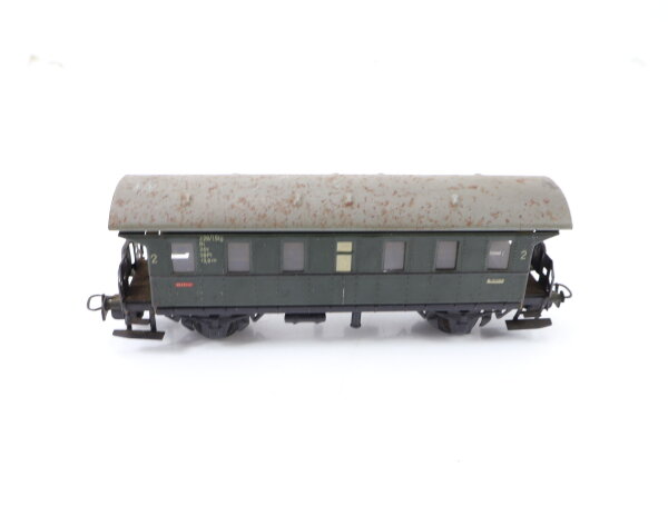 Märklin H0 329/1 Personenwagen Donnerbüchse 2. Klasse / Blech