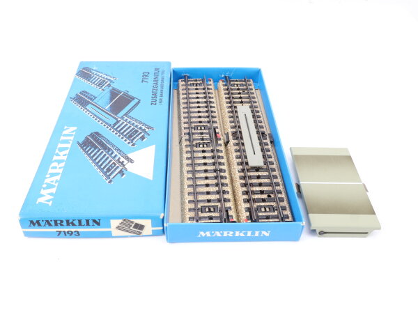 Märklin H0 7193 M-Gleis Zusatzgarnitur für Bahnübergang 7192