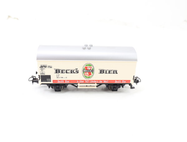 Primex Märklin H0 4548 Güterwagen Bierwagen 082 0 785-4 DB "Becks Bier"