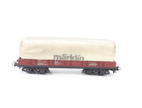 Märklin H0 4475 Güterwagen Niederbordwagen Planenwagen 398 0 247-4 Rlmms DB OVP