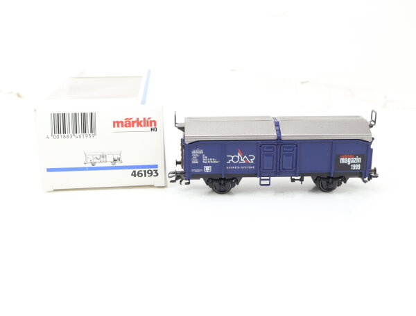 Märklin H0 46193 Güterwagen Magazin Jahreswagen 1999 "POLAR" DB / NEM OVP