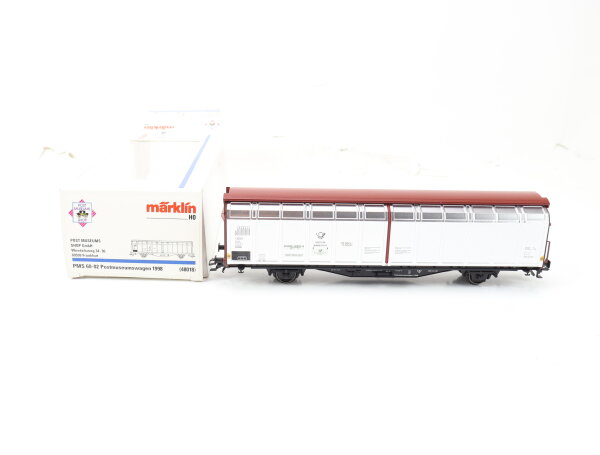 Märklin H0 48018 PMS 60-02 Güterwagen Postmuseumswagen 1998 00 870-8 DBP / NEM