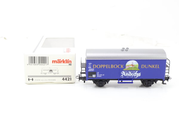 Märklin H0 4421 Güterwagen Kühlwagen ,Doppelbock Andechs 806 2 235-0 DB OVP