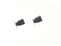 E1641 Fleischmann N Ersatzteil 2x Kupplungs-Adapter schwarz
