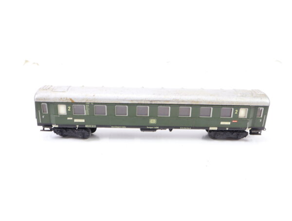 Märklin H0 4037 Personenwagen Schnellzugwagen 2. Klasse 14208 DB grün /Blech
