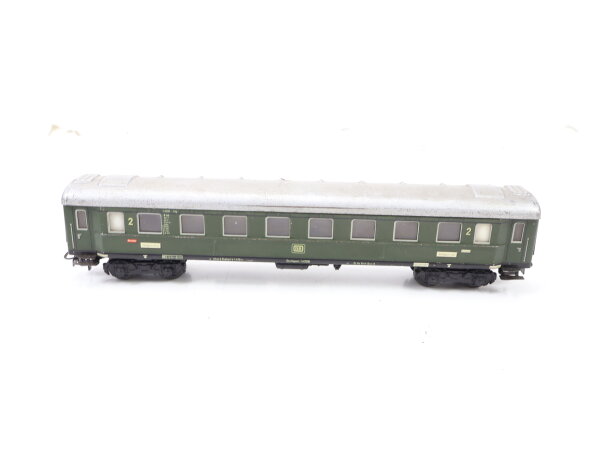 Märklin H0 4037 Personenwagen Schnellzugwagen 2. Klasse 14208 DB grün /Blech