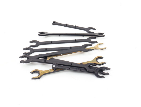 Roco H0 89211 Ersatzteile-Set Zubehör 9x Kupplungsstangen + 3 Kontakte für VT 11