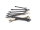 Roco H0 89211 Ersatzteile-Set Zubehör 9x Kupplungsstangen + 3 Kontakte für VT 11