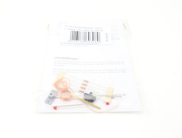 Schneider H0 497 782 "Gleissperr/Zugdeck Signal" Bausatz Signalbausatz