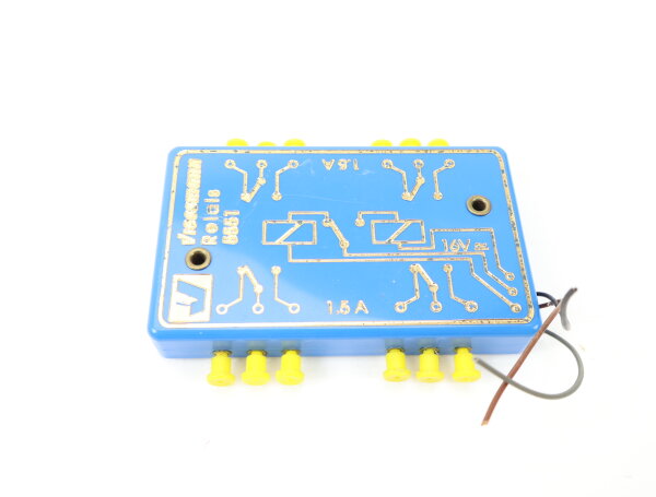 Viessmann 5551 Steuerungszubehör Universalrelais Relais blau / 2,5A 14 - 16 V