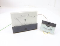 2 Analoge Einbau DC-Voltmeter 0-15Volt und 0-30 Volt...