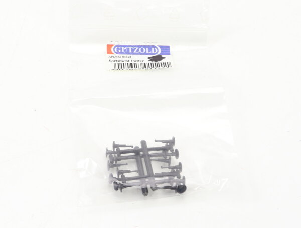 Gützold H0 01121 Ersatzteile Puffersortiment 16 tlg.