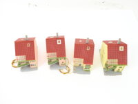 Faller Gebäude 4x Reihenhäuser Einfamilienhäuser Wohnhäuser / Licht