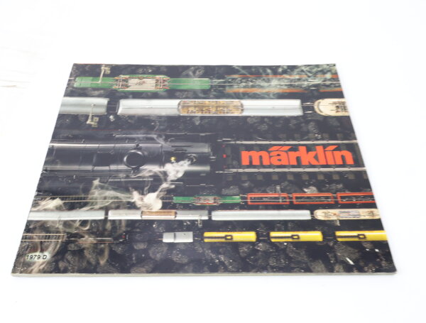 Märklin Modelleisenbahn Katalog von 1979 D mit Preisliste