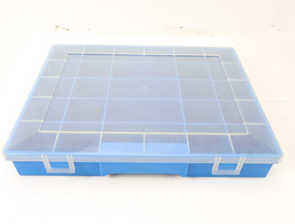 Sortimentskasten Kleinteilmagazin Sortierkasten Sortierbox 25 Fächer ca 36x29cm