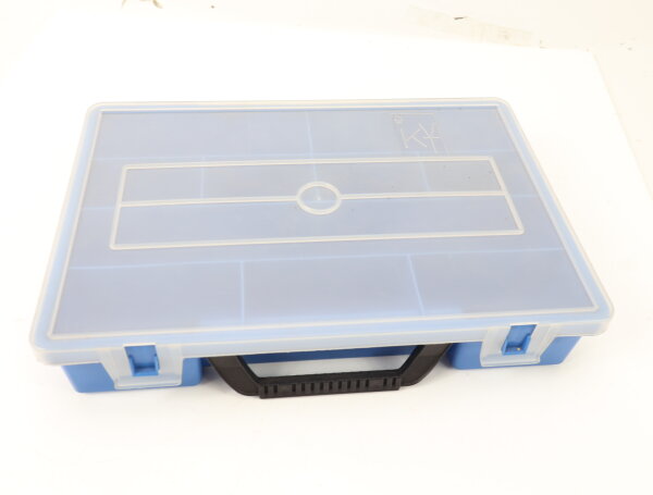 Sortimentskasten Kleinteilmagazin Sortierkasten Sortierbox 12 Fächer ca 28x19cm