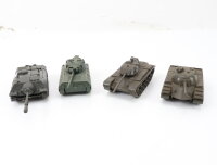Roco / RMM  H0 8x Modellfahrzeuge Militaria Panzer M47, M48, Leopard, Jagdpanzer
