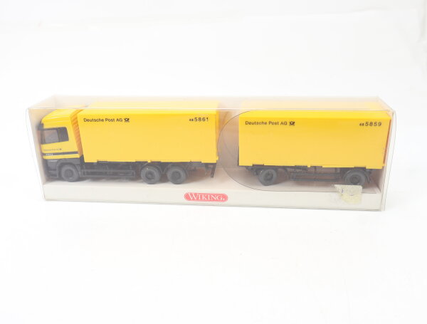 Wiking H0 573 06 39 Modellauto Koffer LKW MB Actros 2553 Deutsche Post 1:87 OVP