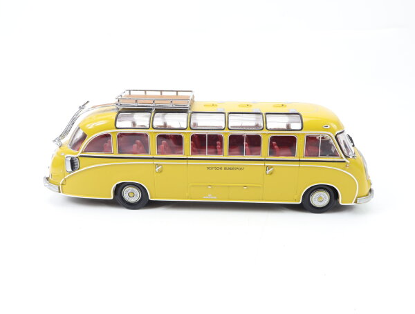 Minichamps 006208 Modellauto Postbus Setra S8 "Deutsche Bundespost" (1953) 1:43